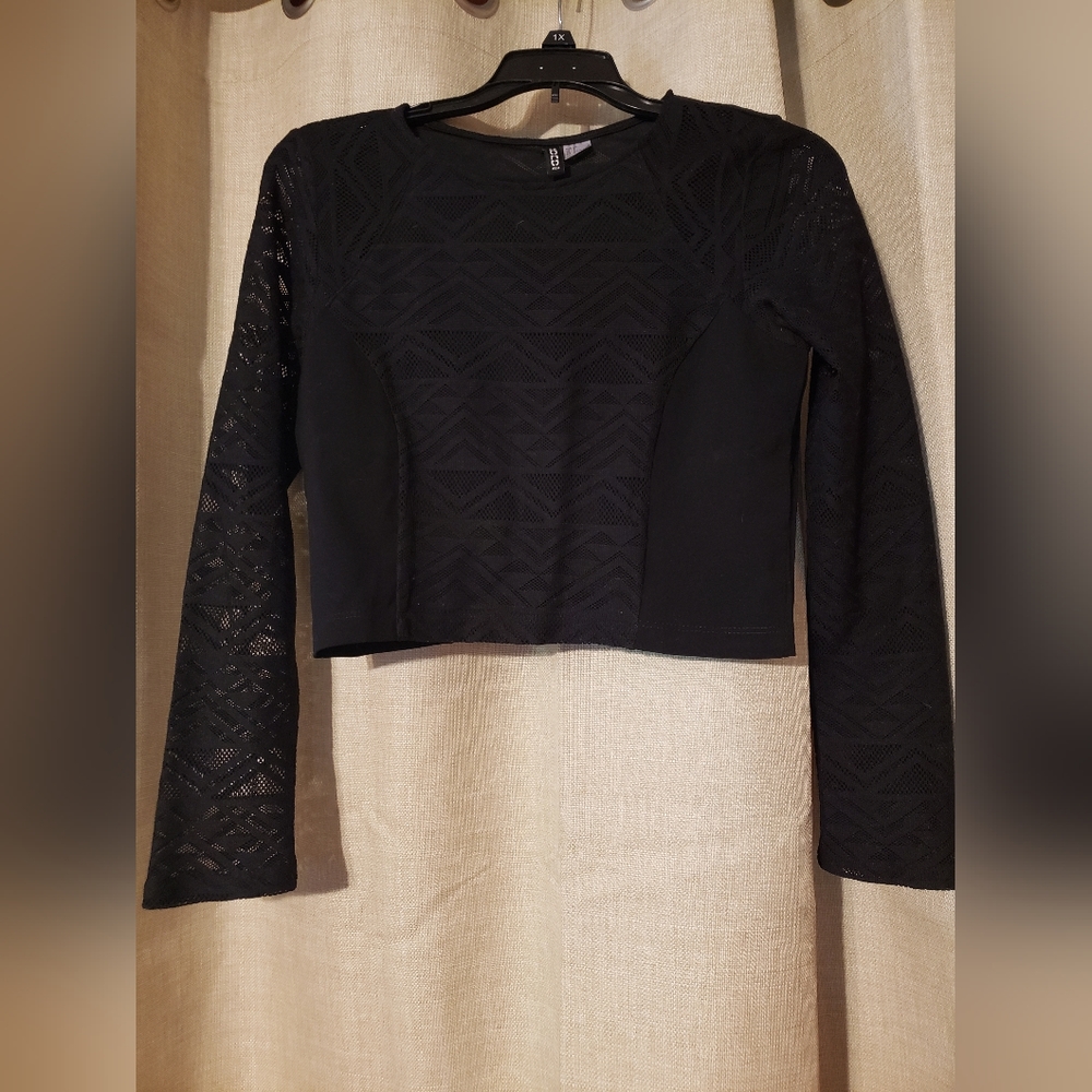 Black H&M Crop Top